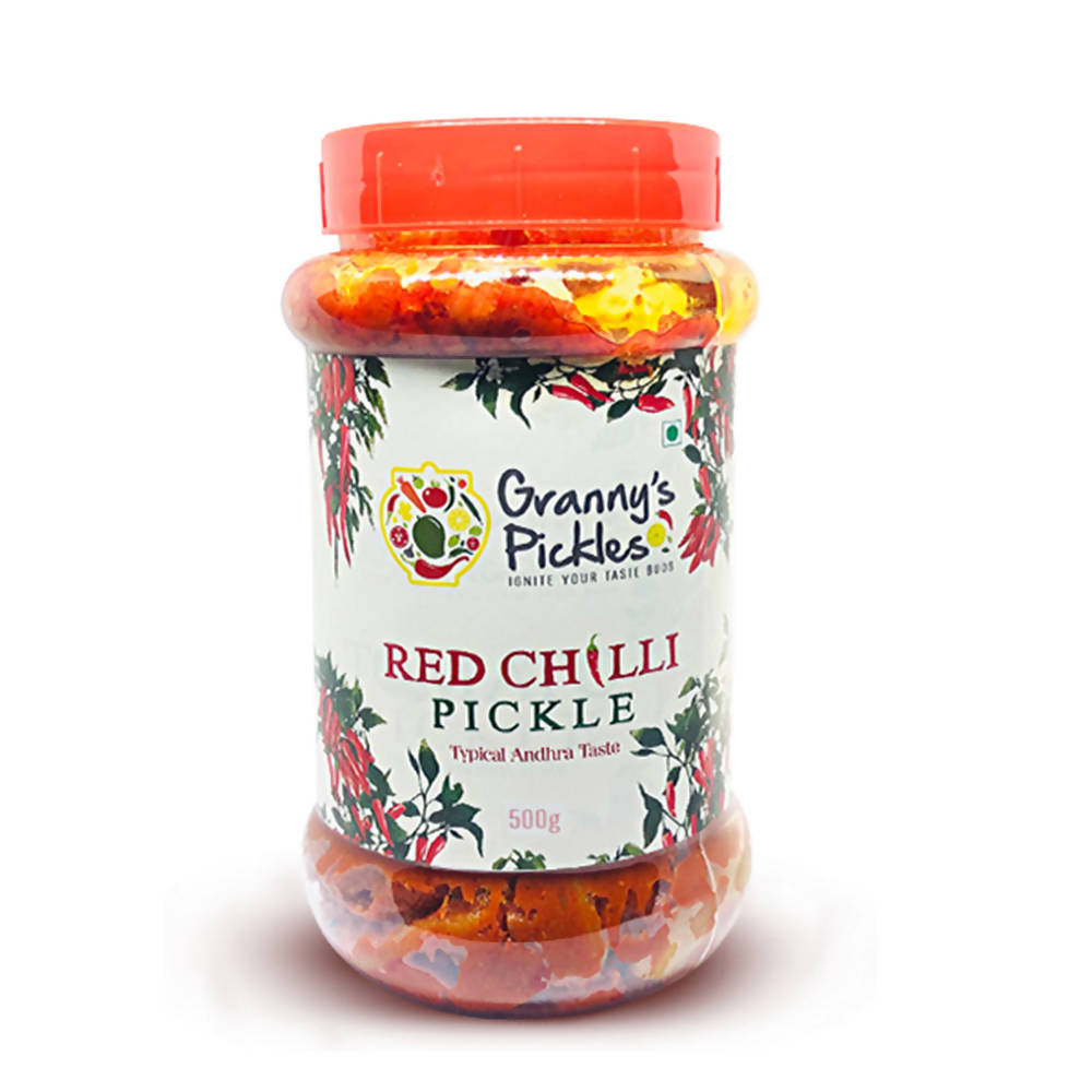 Granny's Pickles Red Chilli Pickle - Swadesiicart