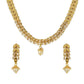 Priyaasi Women Pearls Stones Gold-Polished Leaf Jewellery Set - Swadesiicart