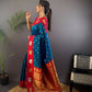 Joban Fashion Rani Pink Butti Banarasi Silk Sarees | Swadesiicart