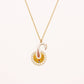 Gold-Polished Alloy Peacock Pendant Necklace - The Pari | Swadesiicart