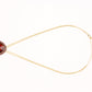 Gold-Polished Alloy Assymetric Stone Studded Pendant Necklace - The Pari | Swadesiicart