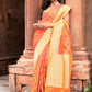 Joban Fashion Tangent Banarasi Katan Pure Handloom Banarasi Silk Saree | Swadesiicart