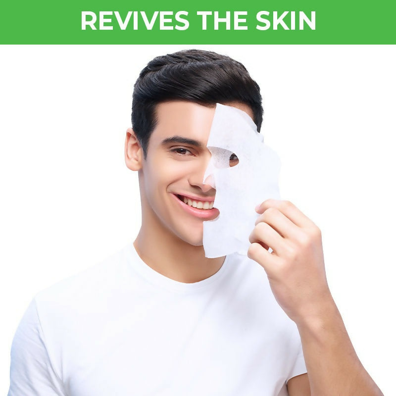 Nykaa Skin Secrets Exotic Indulgence Green Tea + Aloe Vera Sheet Mask For Hydrated Skin - Swadesiicart