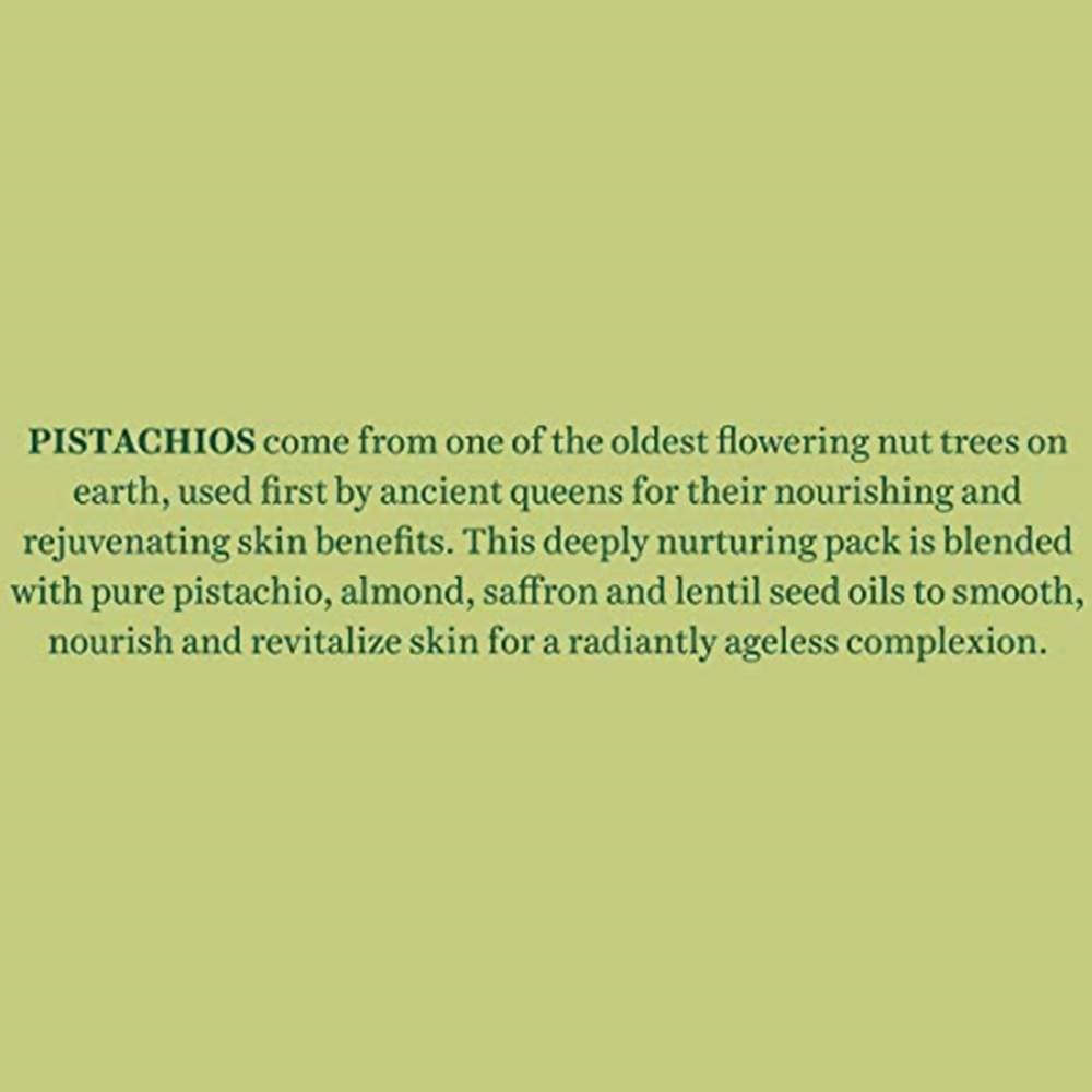 Biotique Bio Pistachio Youthful Nourishing & Revitalizing Face Pack - Swadesiicart