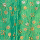 Kia Fashions Green Twin Tone Golden All Over Sequins Readymade Blouse