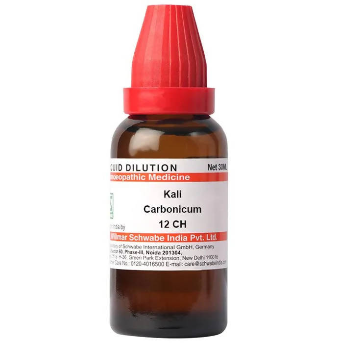 Dr. Willmar Schwabe India Kali Carbonicum Dilution - Swadesiicart