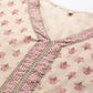 Ahalyaa Women's Traditional wear Co-ords - Tan - Swadesiicart