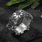 Mominos Fashion Silver Plated Oxidised Bracelet with Mirror design - Swadesiicart
