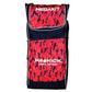 Prokick Megakit Duffle Backpack Cricket Kitbag (Black/Red Camouflage)