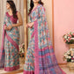 Partywear Designer Pink Kota Doriya Fancy Saree - Dyuti | Swadesiicart
