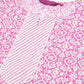 Malishka Women's Printed Pink Cotton Blend Kurta Pant Set - Pink - Swadesiicart