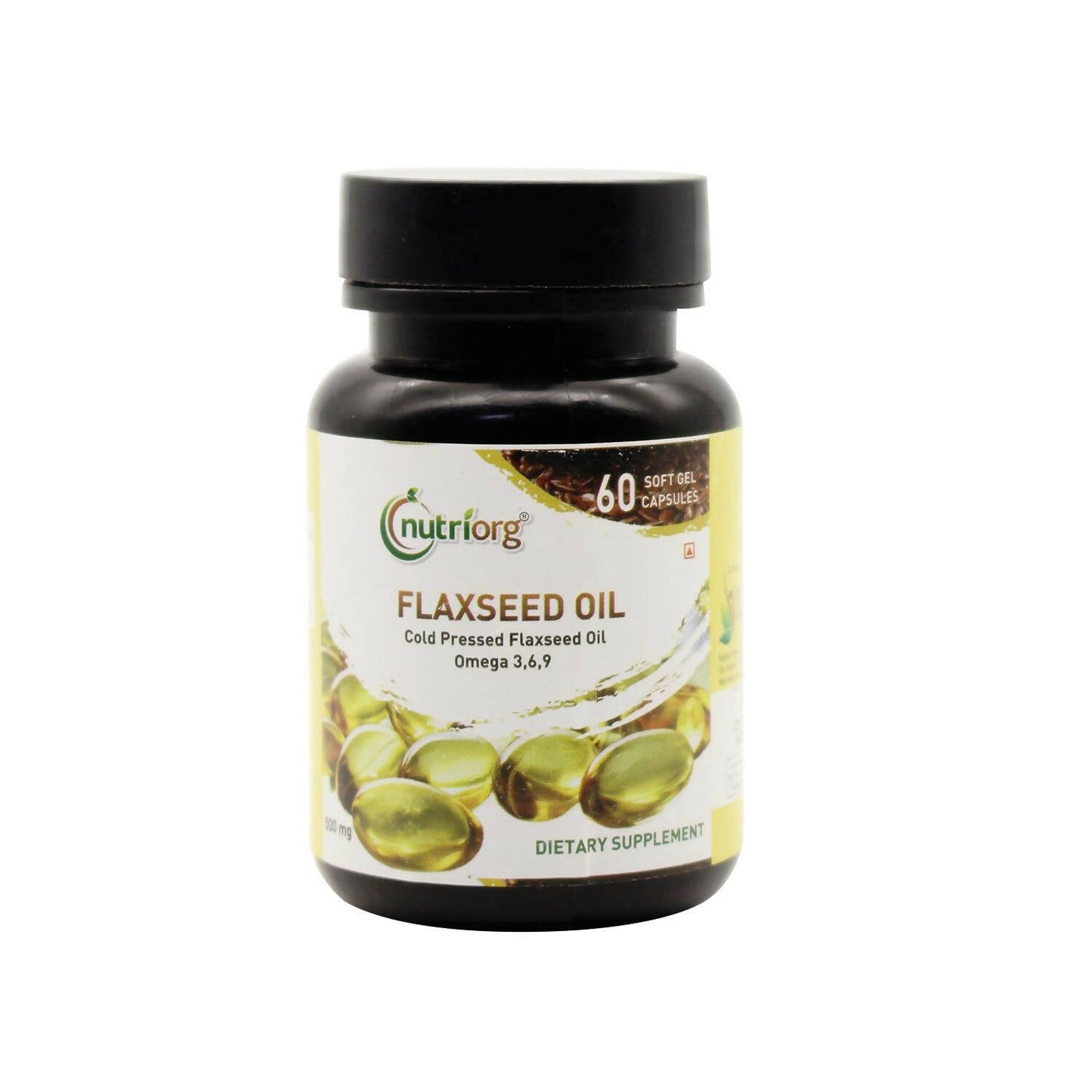 Nutriorg Flaxseed Oil Soft Gel Capsules - Altcheeni
