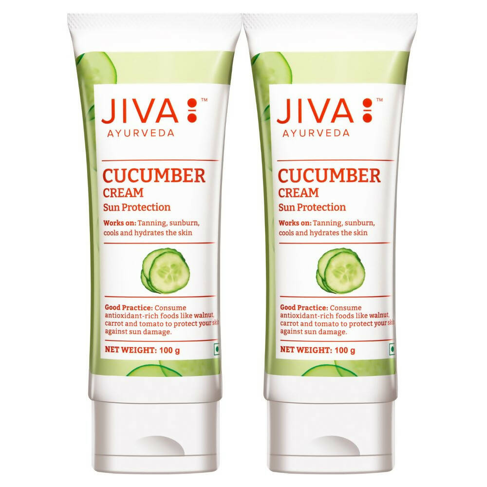 Jiva Ayurveda Cucumber Cream - Swadesiicart