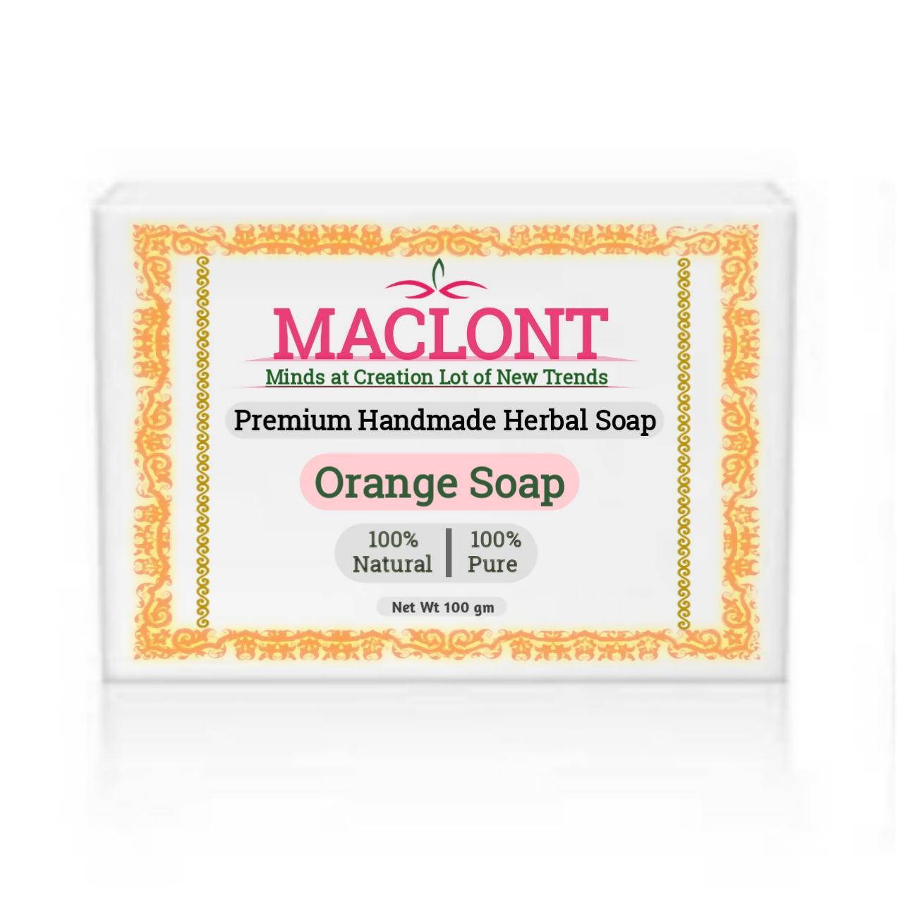 Maclont Orange Soap | Swadesiicart