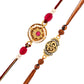 trueBrowns X Voylla Traditional And Divine Motifs Pack Of 2 Thread Rakhis | Swadesiicart