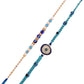 trueBrowns X Voylla Pack Of 2 Evil Eye Charms Men's Rakhis | Swadesiicart