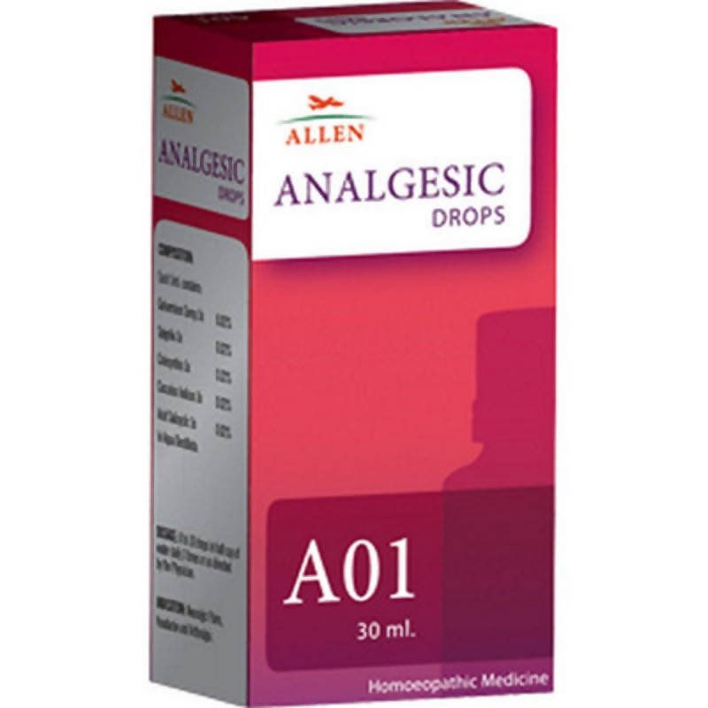 Allen Homeopathy A01 Analgesic Drops | Swadesiicart