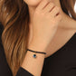 NVR Women Black Evil Eye Adjustable Bracelet - Swadesiicart