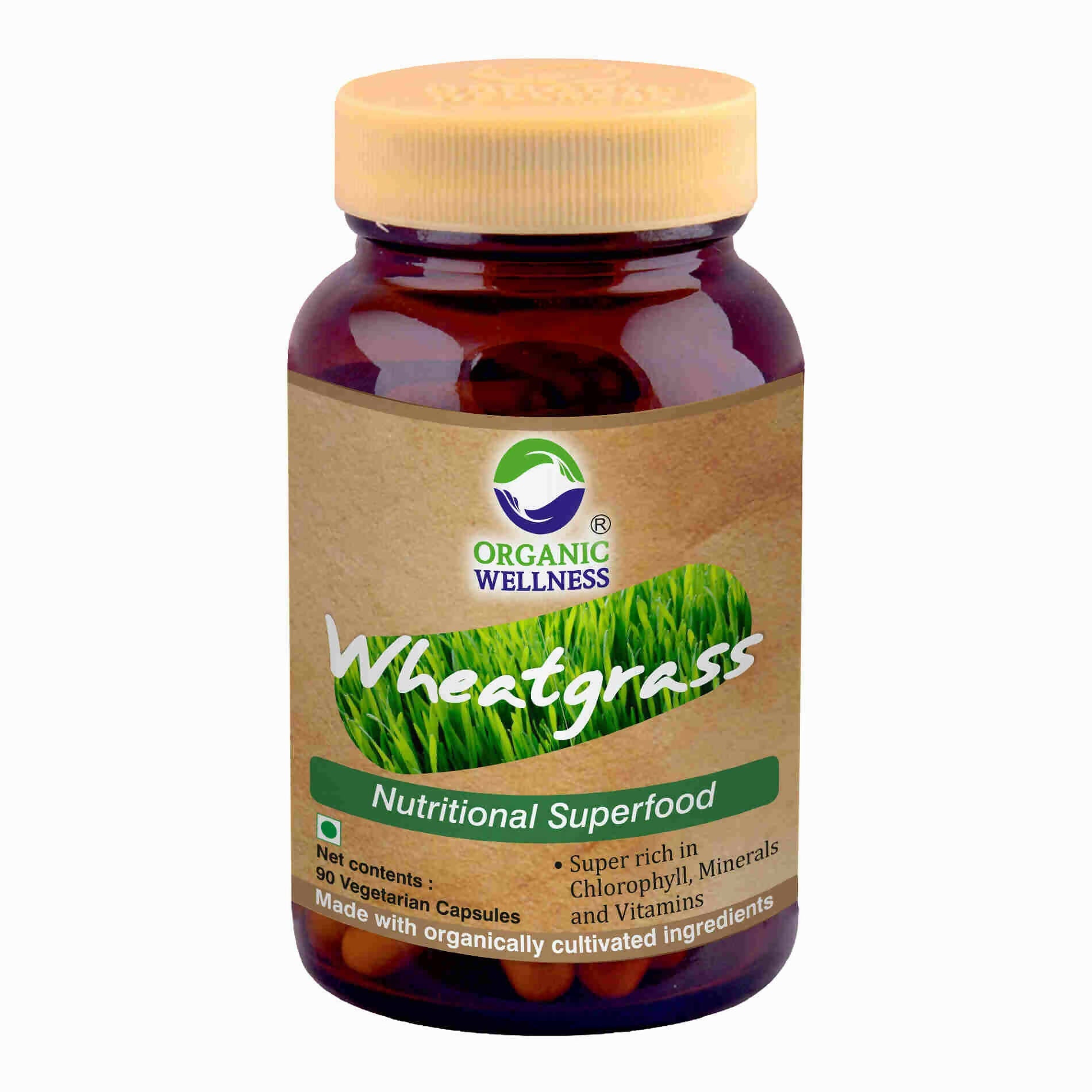 Organic Wellness Wheat Grass Capsules - Organic Wellness Products Private Limited