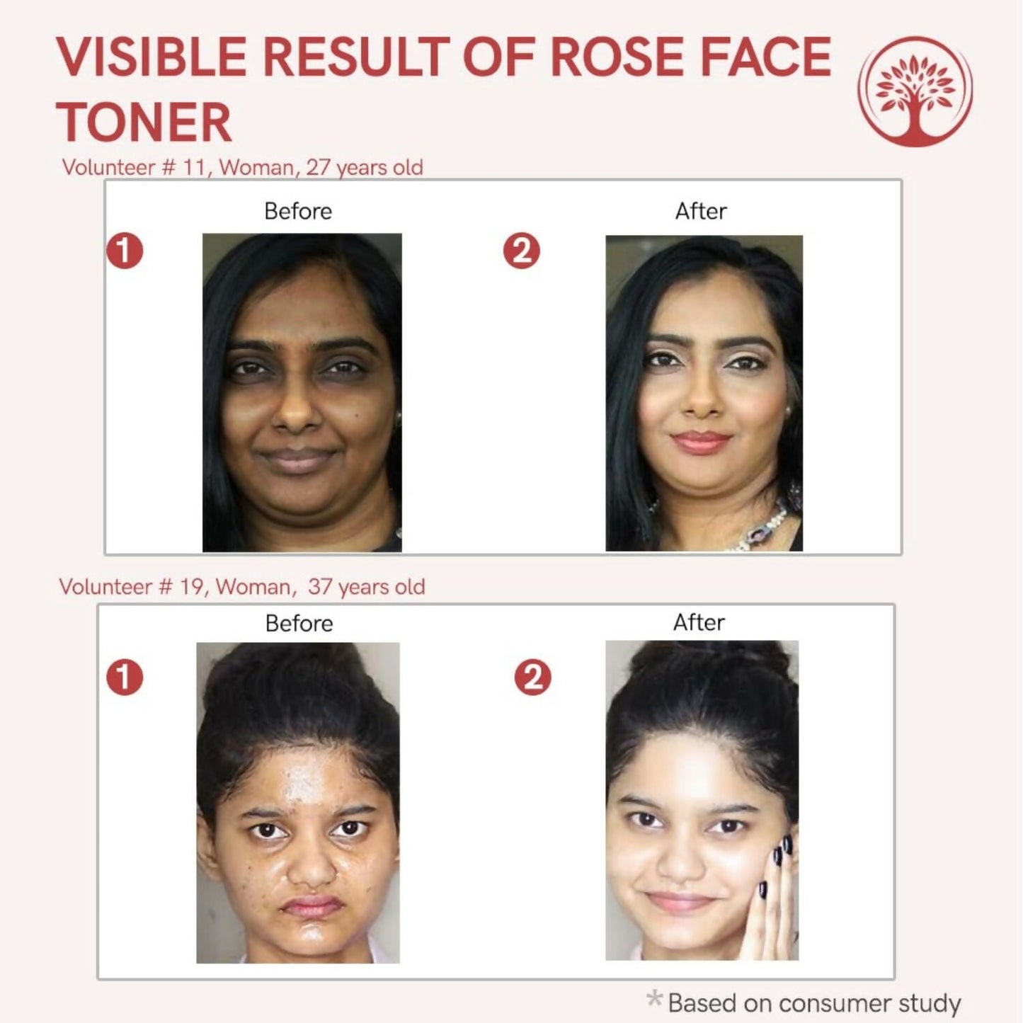 Ivory Natural Rose Facial Toner For Impurities, Soothing Hydration, Balancing Ph & Enhancing Skin Elasticity | Swadesiicart