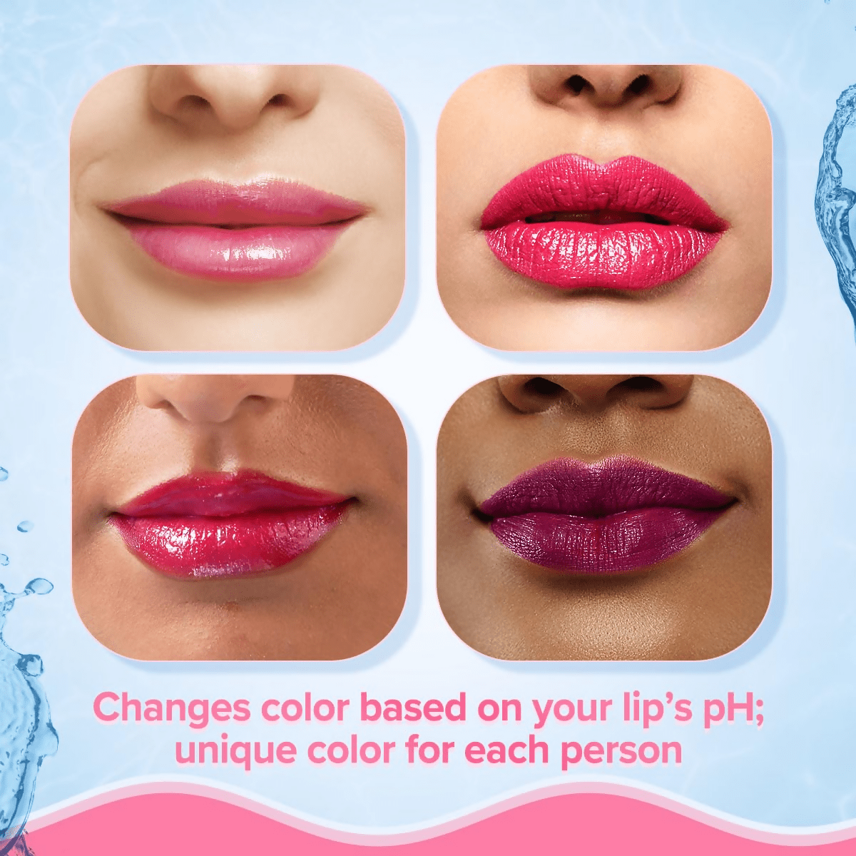 Aqualogica Plump+ Pouty Li-Ph Gloss - Watermelon Slice - Limited Time Offer - Swadesiicart