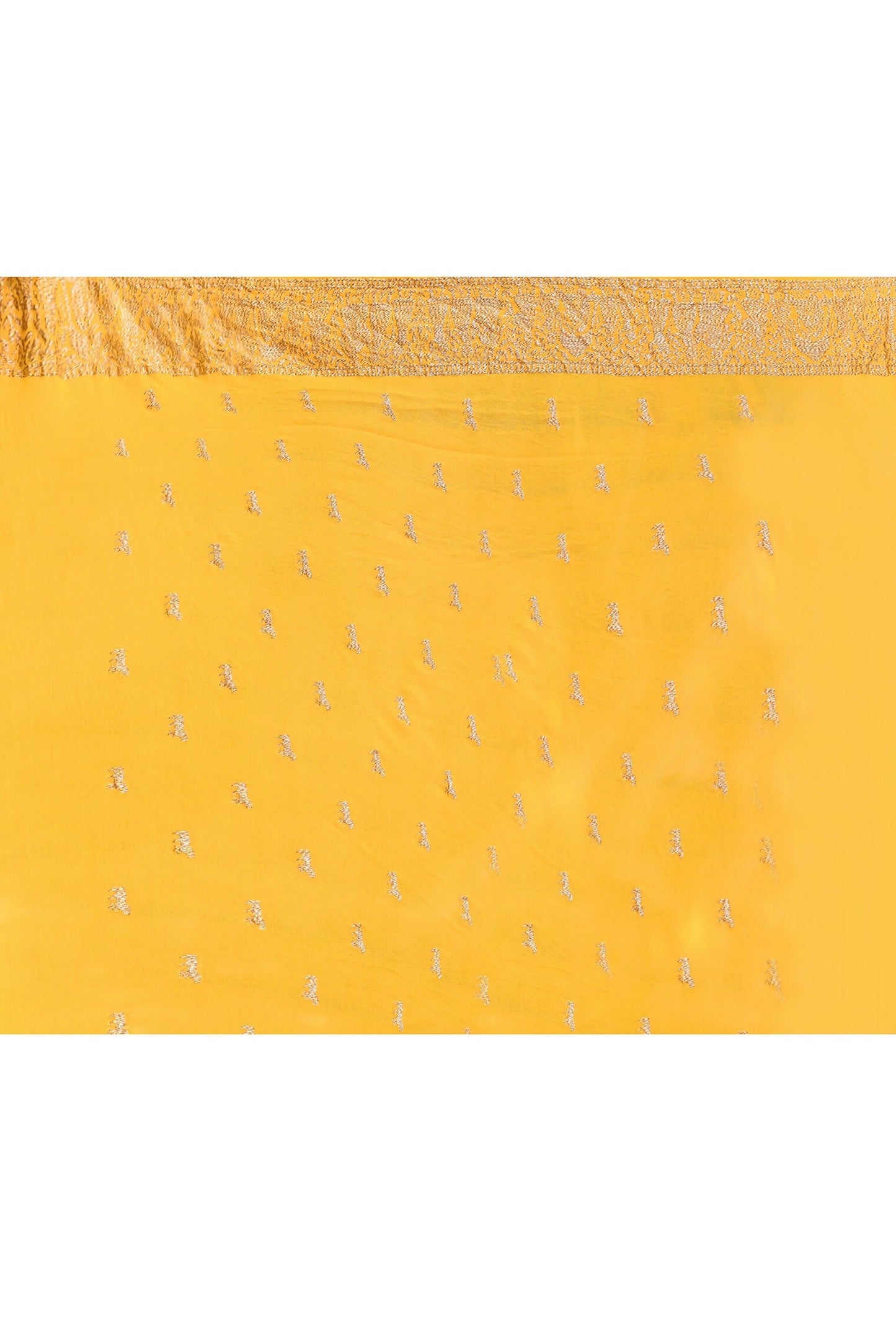 Joban Fashion Purple Crepe Chiffon Pure Handloom Banarasi Silk Saree | Swadesiicart