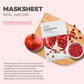 The Face Shop Real Nature Pomegranate Face Mask - Korean Skincare - Swadesiicart