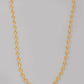 VOJ Women Gold-Polished Self Designed Oval Shaped Chain | Swadesiicart