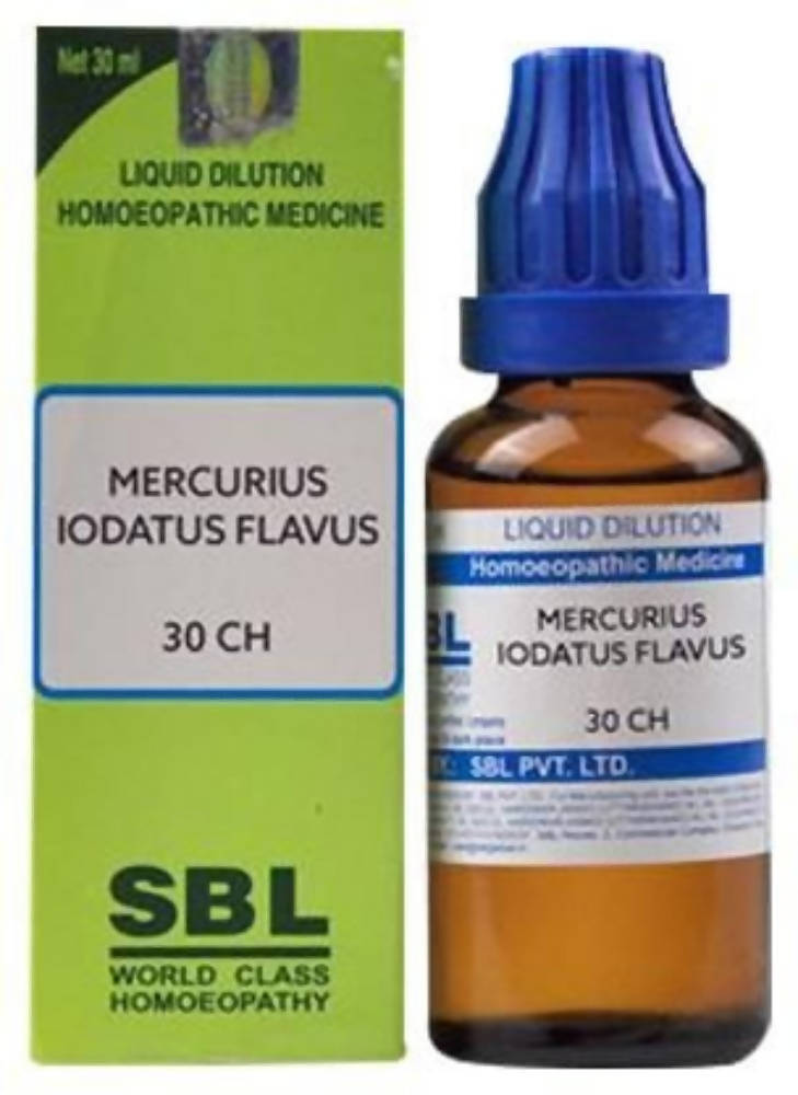 SBL Homeopathy Mercurius Iodatus Flavus Dilution | Swadesiicart