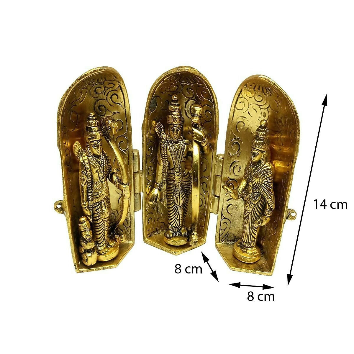 Urm Enterprises Gold-Polished Metal - Swadesiicart