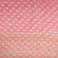 Combination Shades Of Peach Pink With Floral Design Semi Chanderi Saree By Gayathri Reddy Designer Studio | Swadesiicart