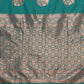 Vamika Rama Banarasi Jacquard Weaving Saree | Swadesiicart