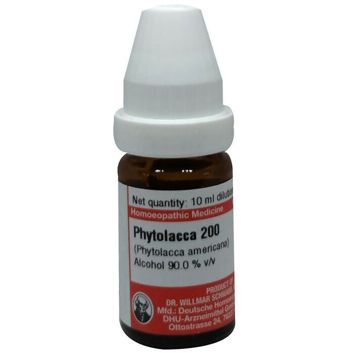 Dr. Willmar Schwabe Germany Phytolacca Dilution - Swadesiicart