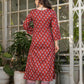 The52 Women's Printed Pure Cotton Fabric Straight Kurta, Pant and Dupatta Set - Swadesiicart