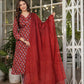The52 Women's Printed Pure Cotton Fabric Straight Kurta, Pant and Dupatta Set - Swadesiicart