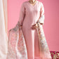 The52 Beautiful Viscose Chanderi Fabric Straight Kurta, Pant and Dupatta Set - Swadesiicart