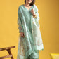 The52 Beautiful Viscose Chanderi Fabric Straight Kurta, Pant and Dupatta Set - Swadesiicart