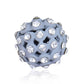 Trendoo Jewelry Gold Plated Stylish Fancy Grey Studs