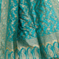 Joban Fashion Green Banarasi Soft Pure Handloom Banarasi Silk Saree | Swadesiicart