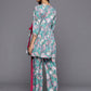 Ahalyaa Women's Traditional Wear Co-ods - Green