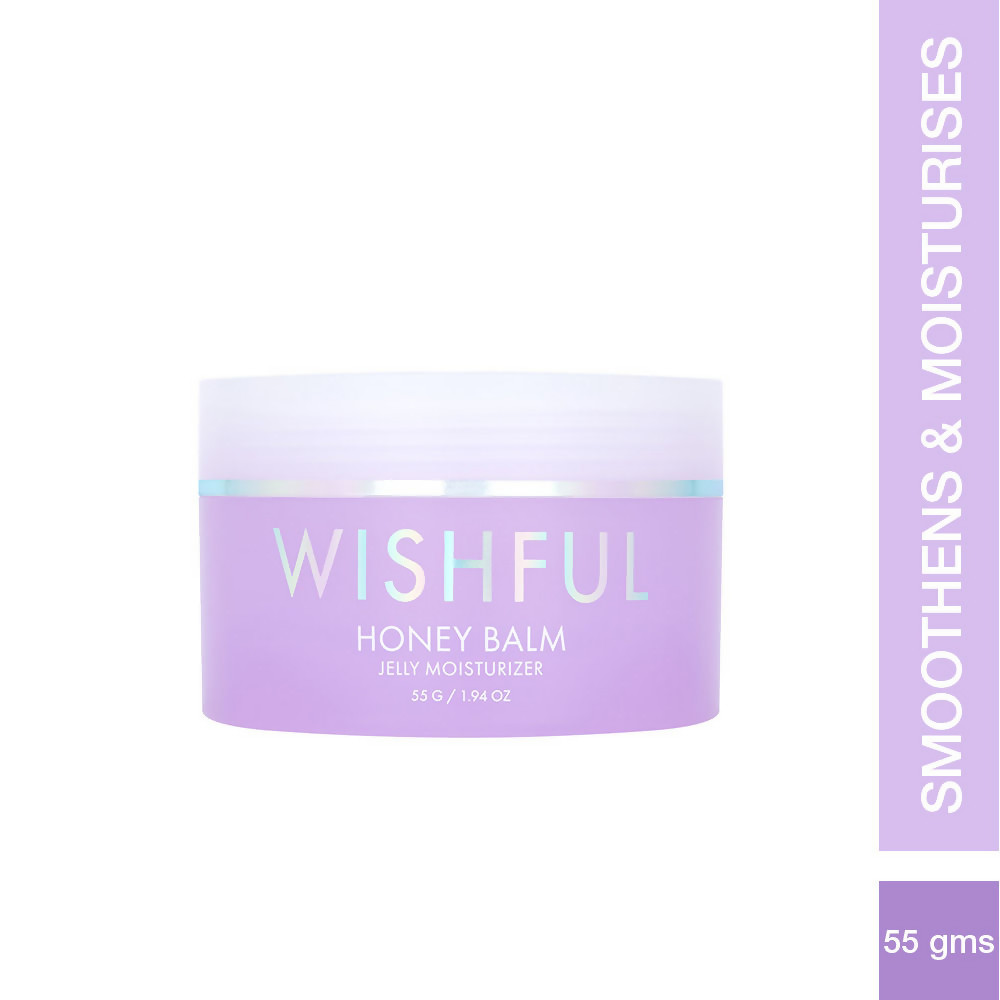 Wishful By Huda Beauty Honey Balm Jelly Moisturizer - Korean Skincare | Swadesiicart