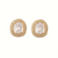 Nuyug Golden Spark Anti Tarnish studs | Swadesiicart