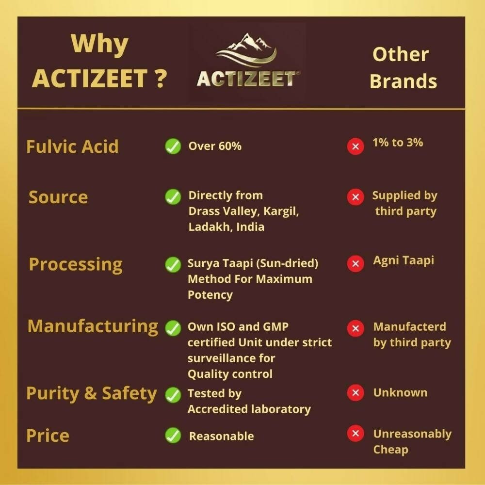Actizeet Pure Himalayan Sj | Swadesiicart