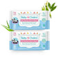 BabyChakra 99% Bamboo Water Soft Wipes