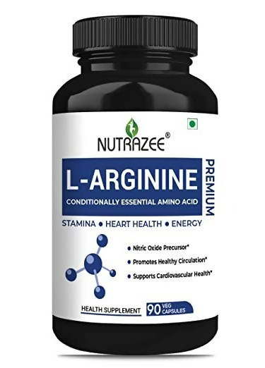 Nutrazee Premium L-Arginine | Swadesiicart