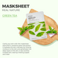 The Face Shop Real Nature Green Tea Face Mask - Korean Skincare - Swadesiicart