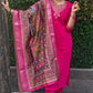 Lorenvalley Fashion Magenta Roman Silk Embroidery Multi Work Kurta Pant with Dupatta - Swadesiicart