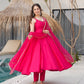 Lorenvalley Magenta Pure Romansilk Chanderi Fabric Yoke Fancy Lace Work Anarkali Kurta Pant With Dupatta Set | Swadesiicart