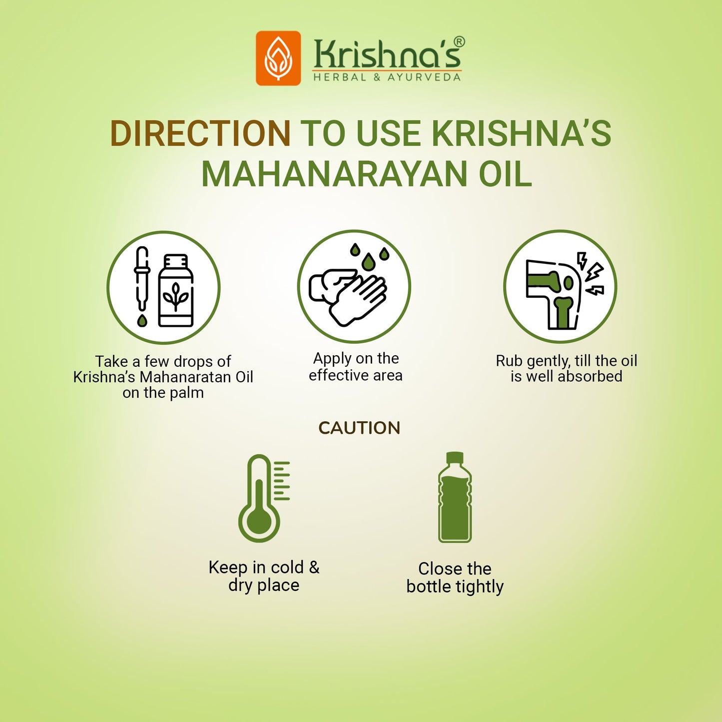 Krishna'S Herbal & Ayurveda Mahanarayan Oil | Swadesiicart
