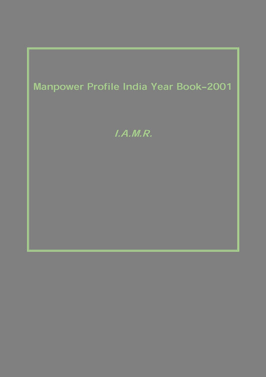 Manpower Profile India Year Book–2001 - Gyan Books - Swadesiicart